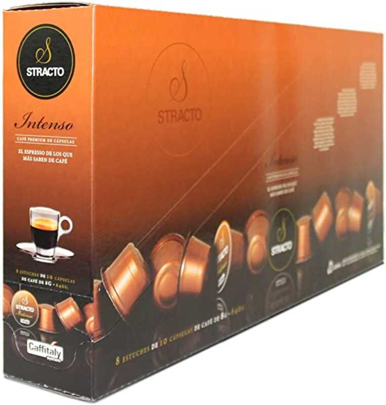 PACK 8ESTUCHES DE 10CAPSU.STRACTO INTEN NAR 117051