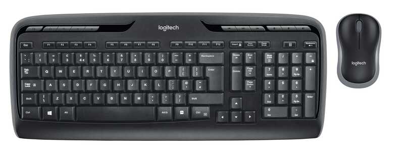 TECLADO+RATON LOGITECH MK330 WIRELESS USB