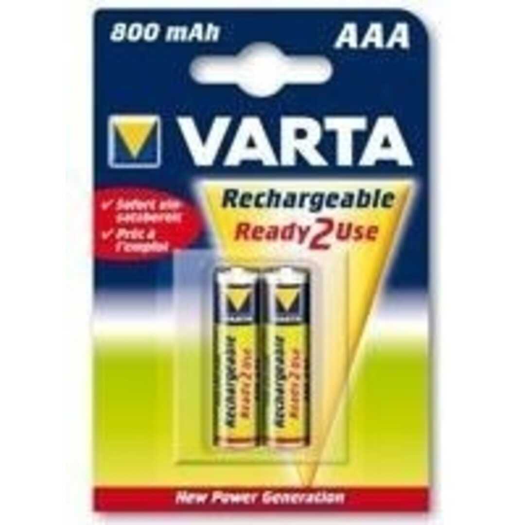 PILA VARTA AAA 800mAh READY TO USE RECARGA 1 BLIST