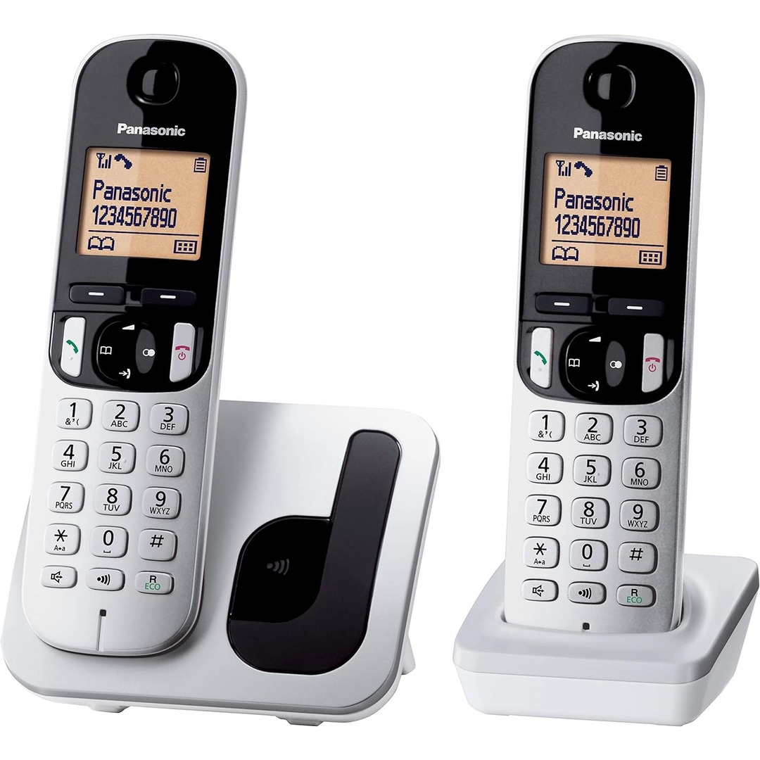TELEFONO DECT PANASONIC KX-TGC212SPS DUO SILVER
