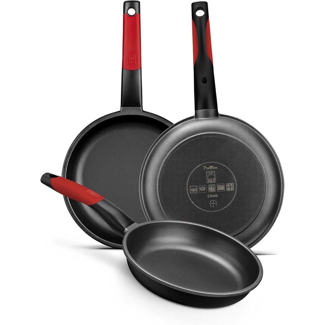 SARTEN BRA PREMIERE ROJO 30CM
