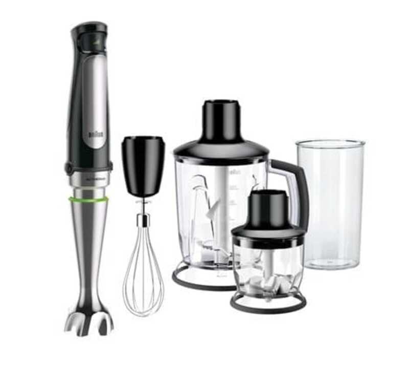 BATID. BRAUN MQ7045X 1000W C/A PIE INOX INOX/NEGRO