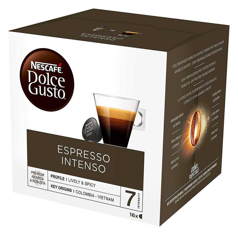 ESTUCHE DOLCE G. 12408626 ESPRESO INTENSO 16x3 TRI