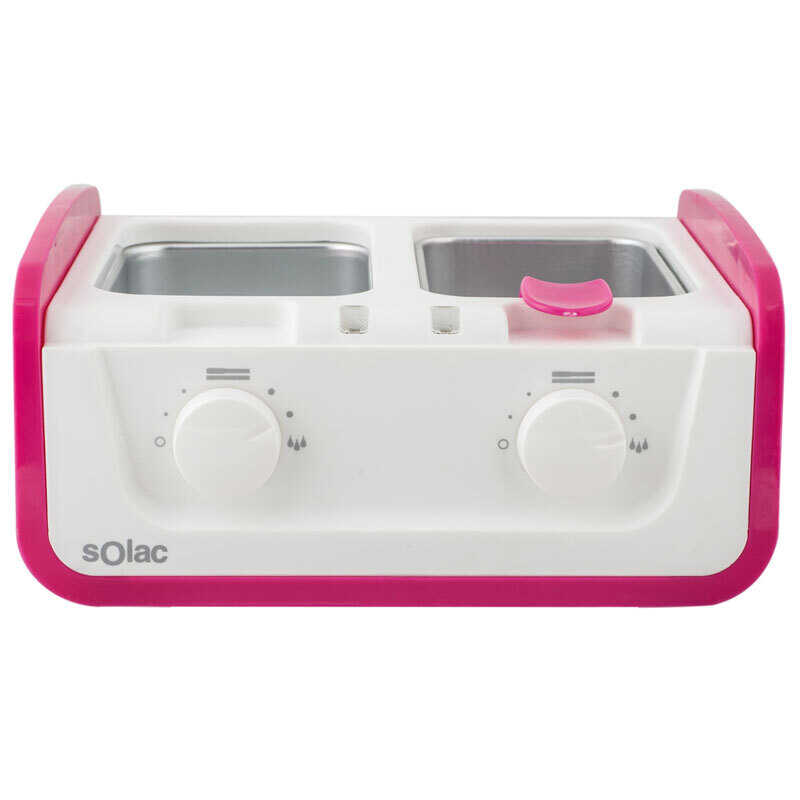 DEPIL. SOLAC DC7502 CERA 2 CUBETAS 2 TEMPERATURAS