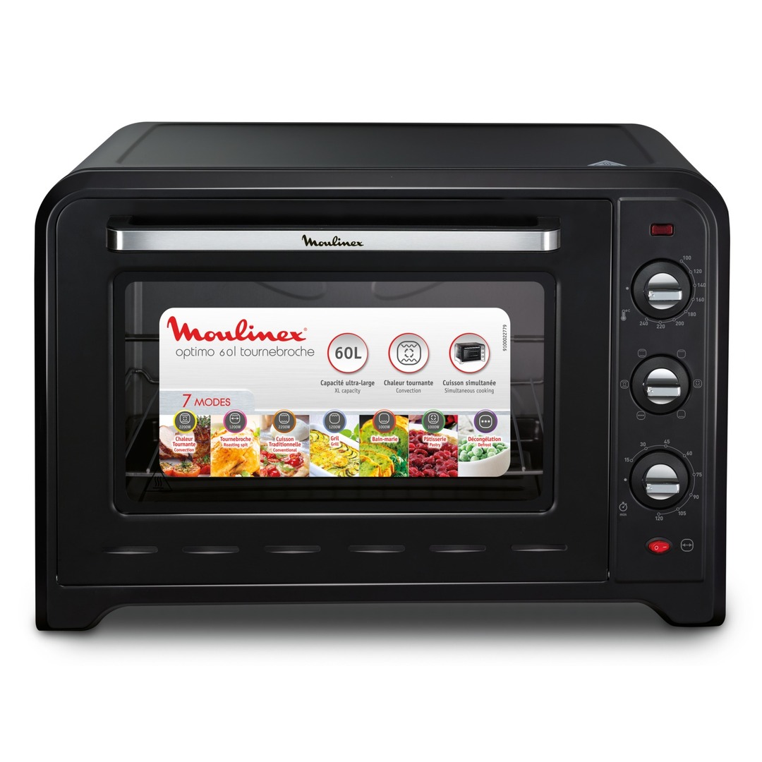 HORNO SOBREMESA MOULINEX OX495810 2200W 60L NEGRO