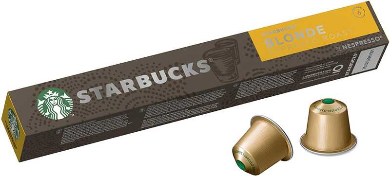 ESTUCHE NESPRESSO 6220713 STARBU.BLONDE ESPRE.10C