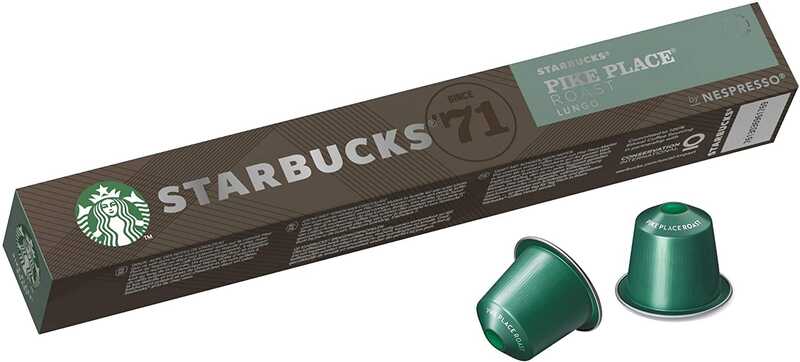 ESTUCHE NESPRESSO 6220413 STARBU.PIKE PLACE 10C