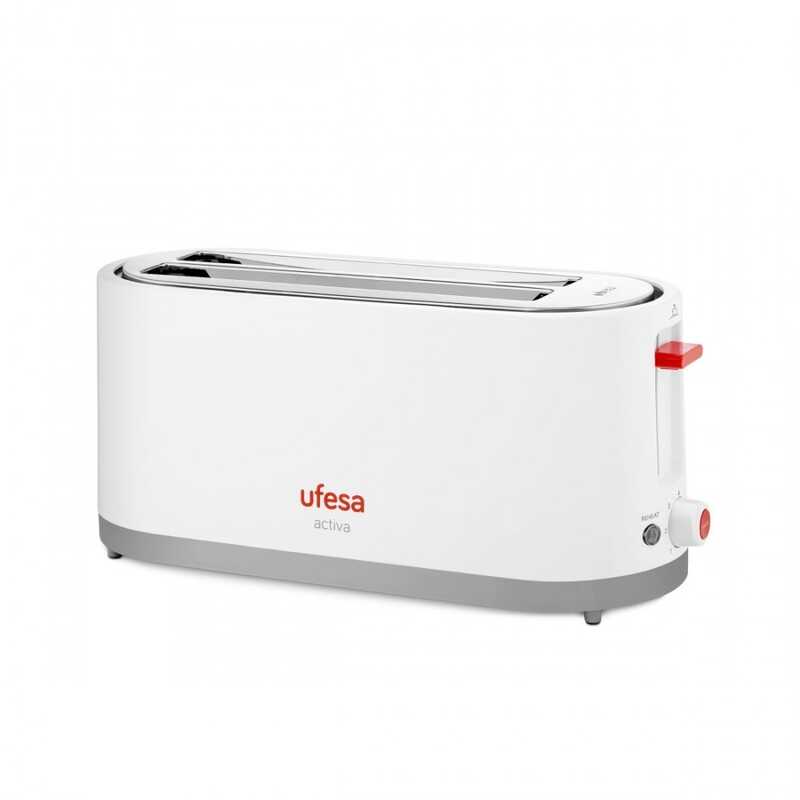 TOST. UFESA TT7375 2R LARGA BLANCO 1400W