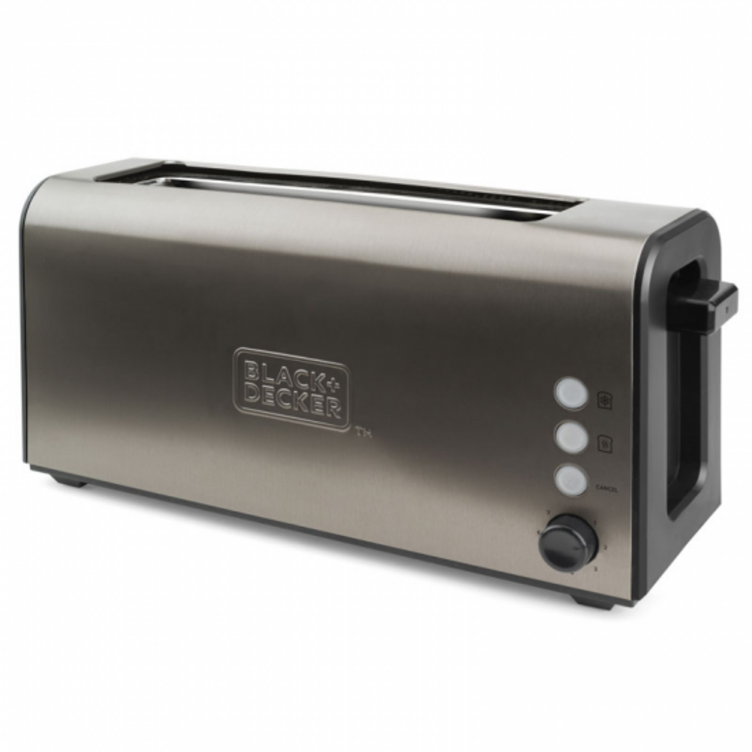 TOST. BLACK&DECKER BXTO1000E 1R LARGA INOX