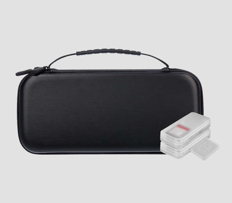 ESTUCHE NUWA SWITCH NEGRA +4 FUNDAS JUEGO