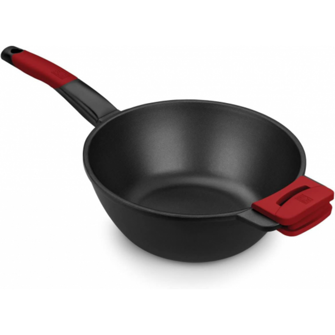 SARTEN WOK BRA PREMIERE ROJO 28