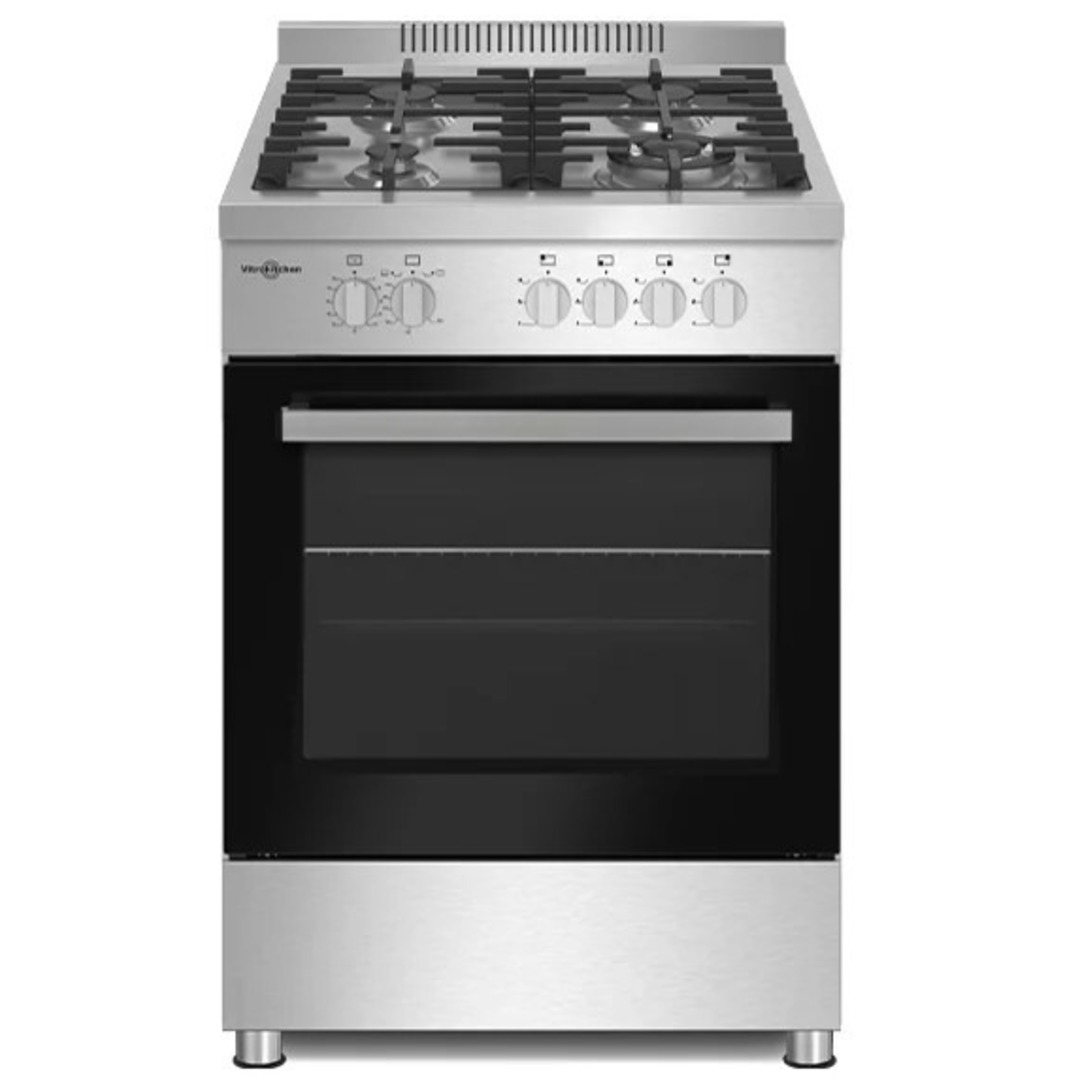 COCI. VITROKITCHEN PF6060IN 60x60 4F INOX NATURAL