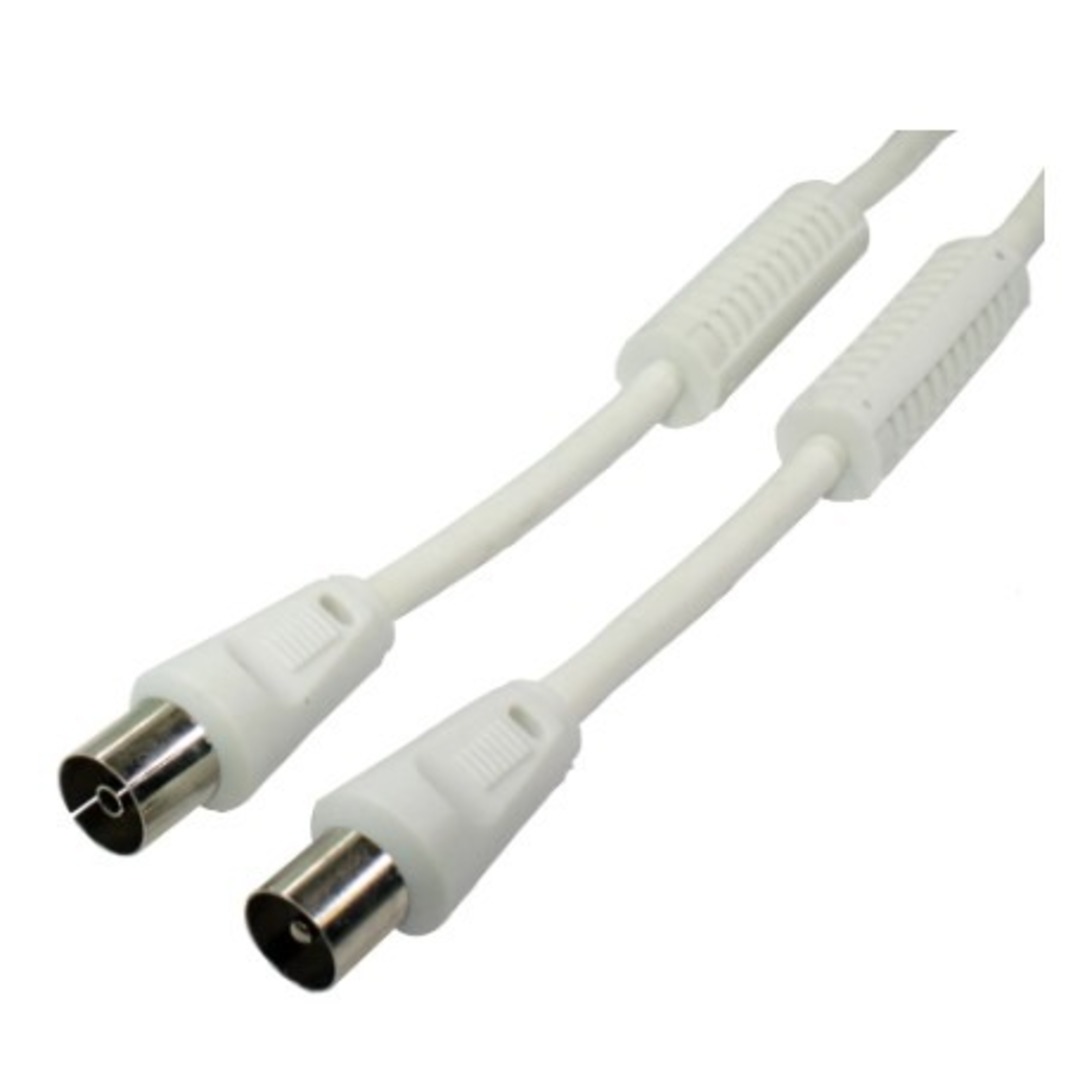 CABLE DCU ANTENA 3M BLANCO