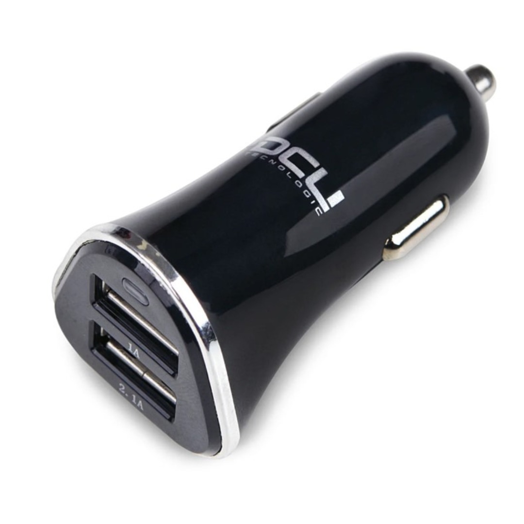 CARGADOR DCU COCHE 2XUSB A DE 12W
