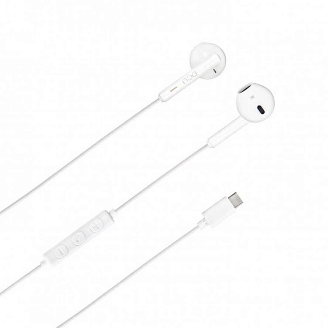 AURICULARES DCU USB TIPO C STEREO