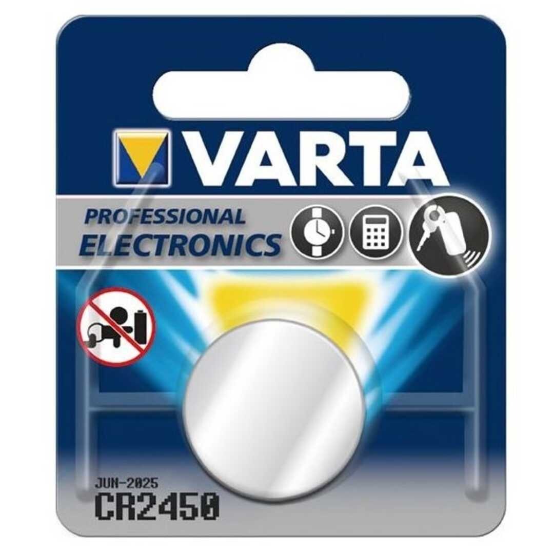 PILA VARTA CR2450 LITIO 3V 560MAH 1 BLISTER