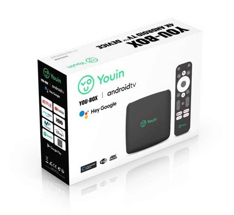 SMART TV YOUIN EN1040K ANDROID TV 4K