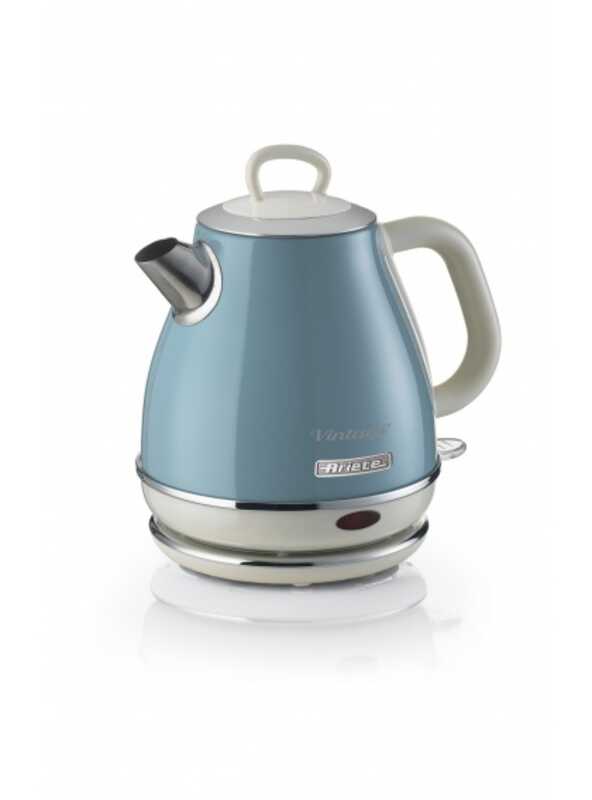 HERVIDOR ARIETE 2868/05 1L 2000W VINTAGE AZUL