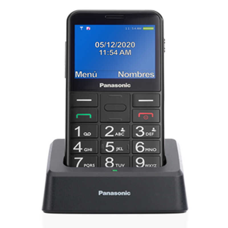 SENIORPHONE PANASONIC KXTU155EXBN CON BASE NEG