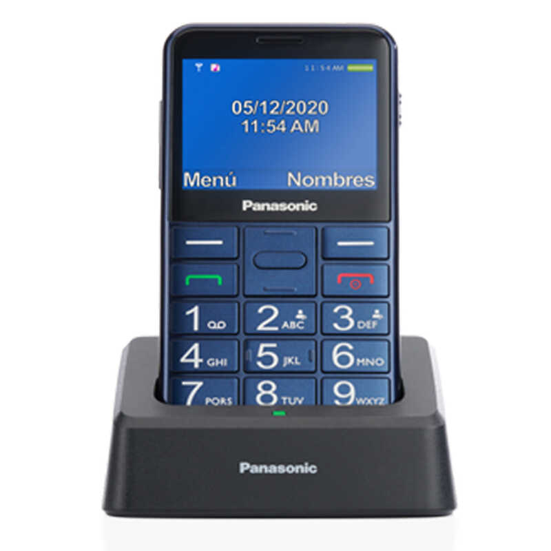 SENIORPHONE PANASONIC KXTU155EXCN CON BASE AZU