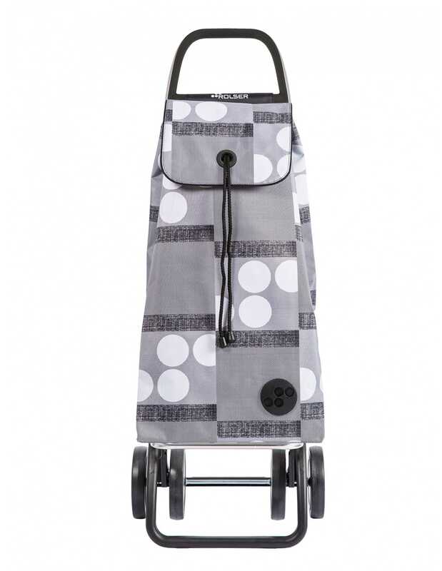 CARRO-COMPRA ROLSER IMX318 LOGOS 4 GRIS