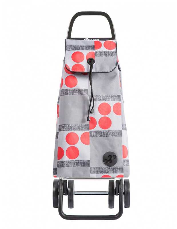 CARRO-COMPRA ROLSER IMX318 LOGOS 4 ROJO