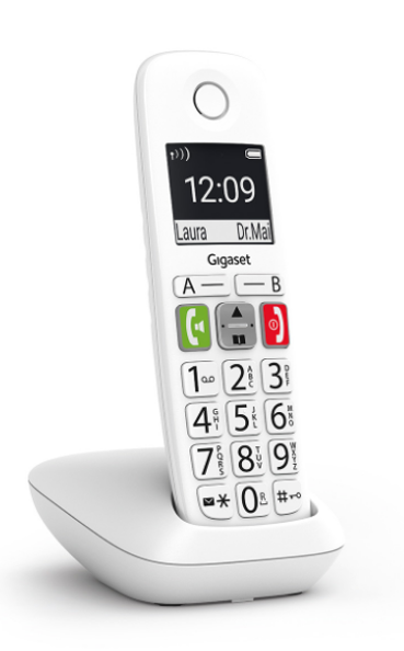 TELEFONO DECT GIGASET E290 BLANCO