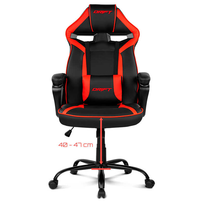 SILLA GAMING DRIFT DR50BR NEGRO/ROJO