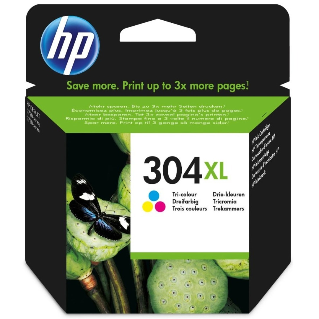 TINTA HP 304XL TRICOLOR N9K07AE