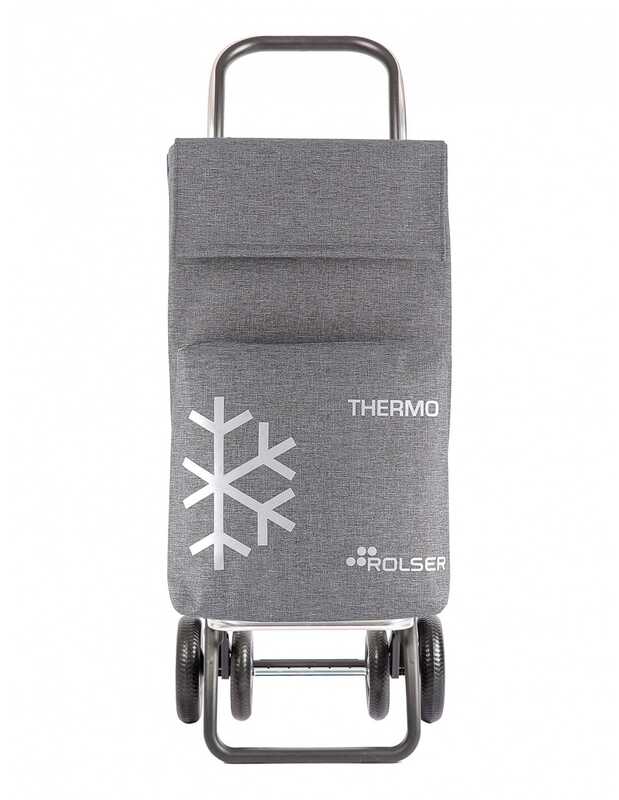 CARRO-COMPRA ROLSER SBE018 SBELTA TWEED 4.2 GRIS