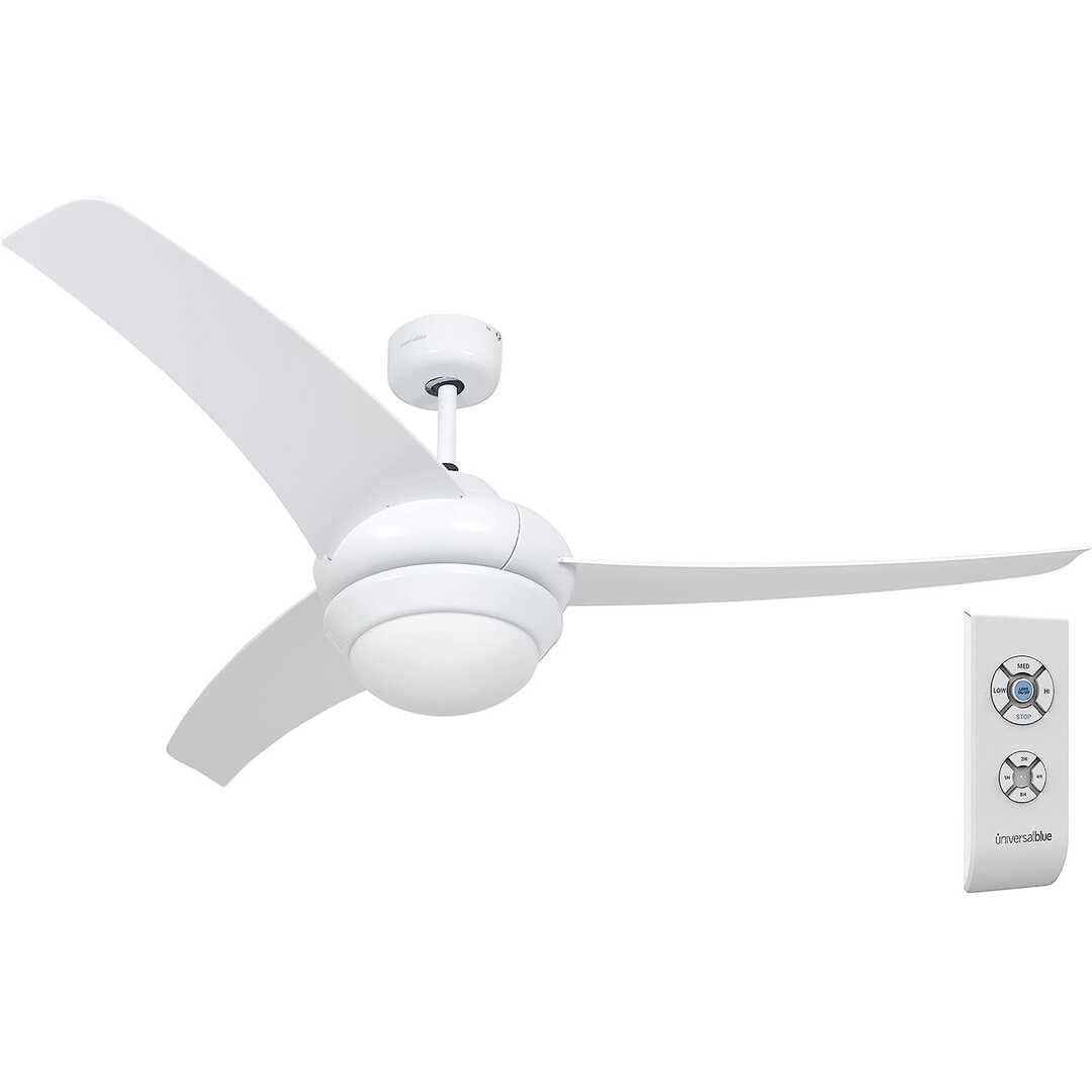 VENTILADOR TECHO U.BLUE MISTRAL 3052 132 70W LUZ