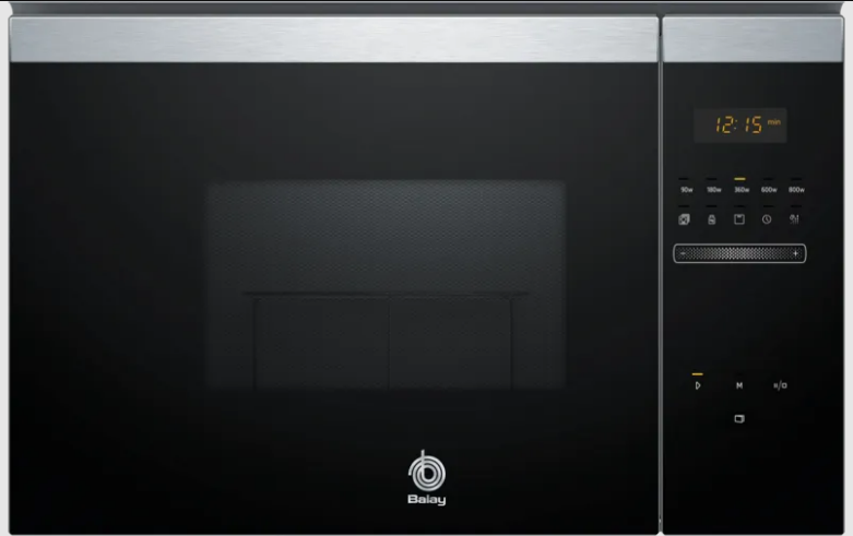MICR. BALAY 3CG4172X2 20L INOX GRILL INTEG