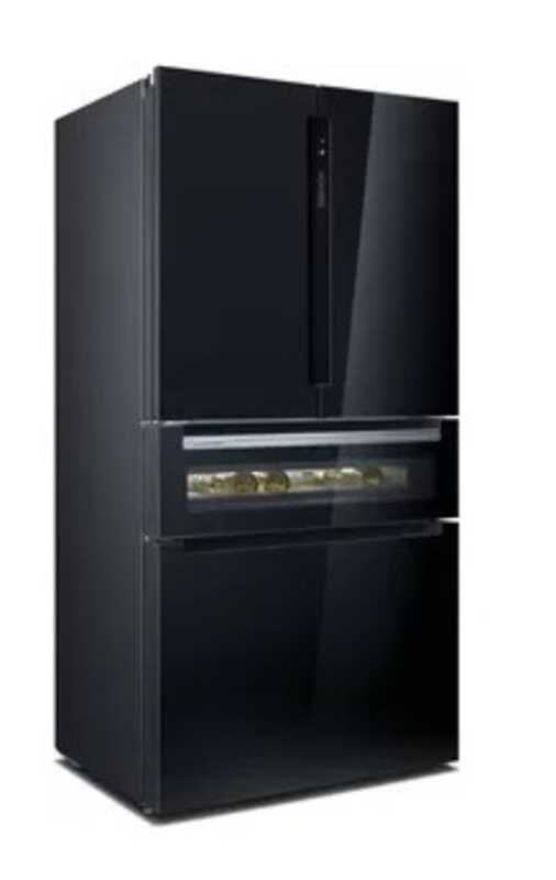 FRI. SIEMENS KF96RSBEA 183x90 FD NF NEGRO DSP.