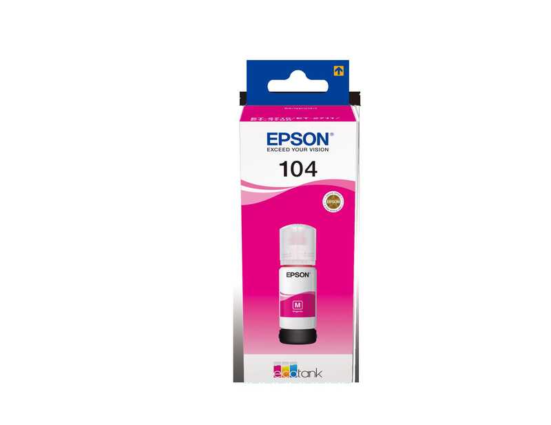 TINTA EPSON 104 ECOTANK MAGENTA C13T00P340