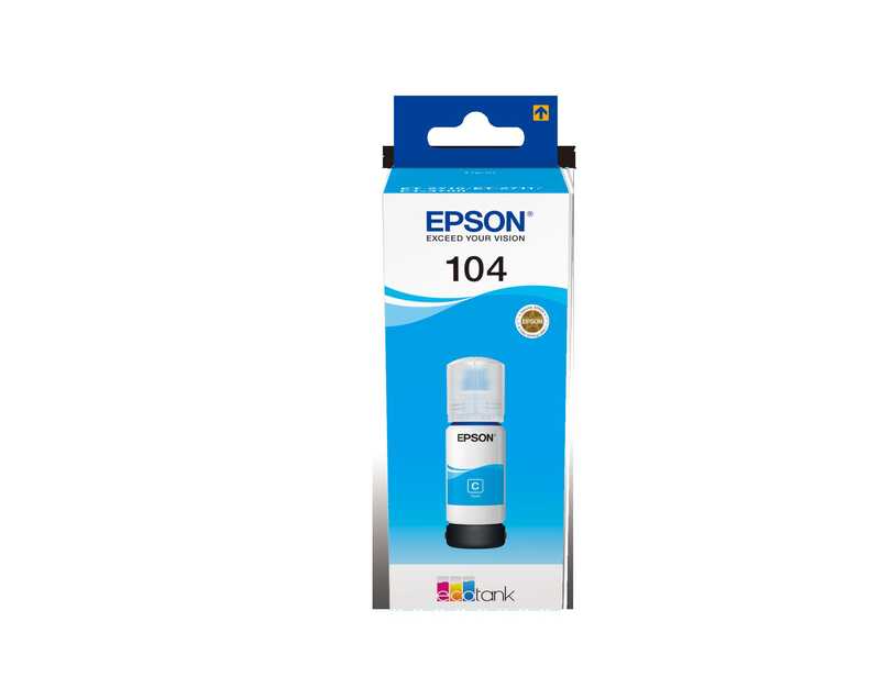 TINTA EPSON 104 ECOTANK CIAN C13T00P240