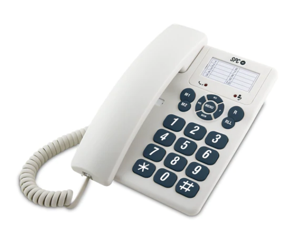 TELEFONO GONDOLA SPC 3602B MONOPIEZA BLUE/WHITE