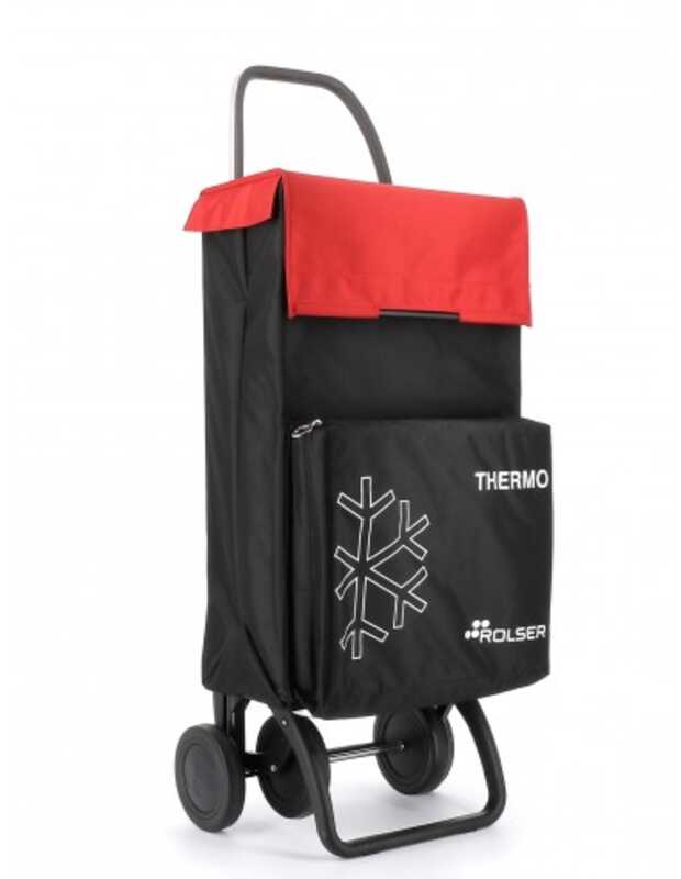 CARRO-COMPRA ROLSER TER060 TERMO MF4 NEGRO/ROJO