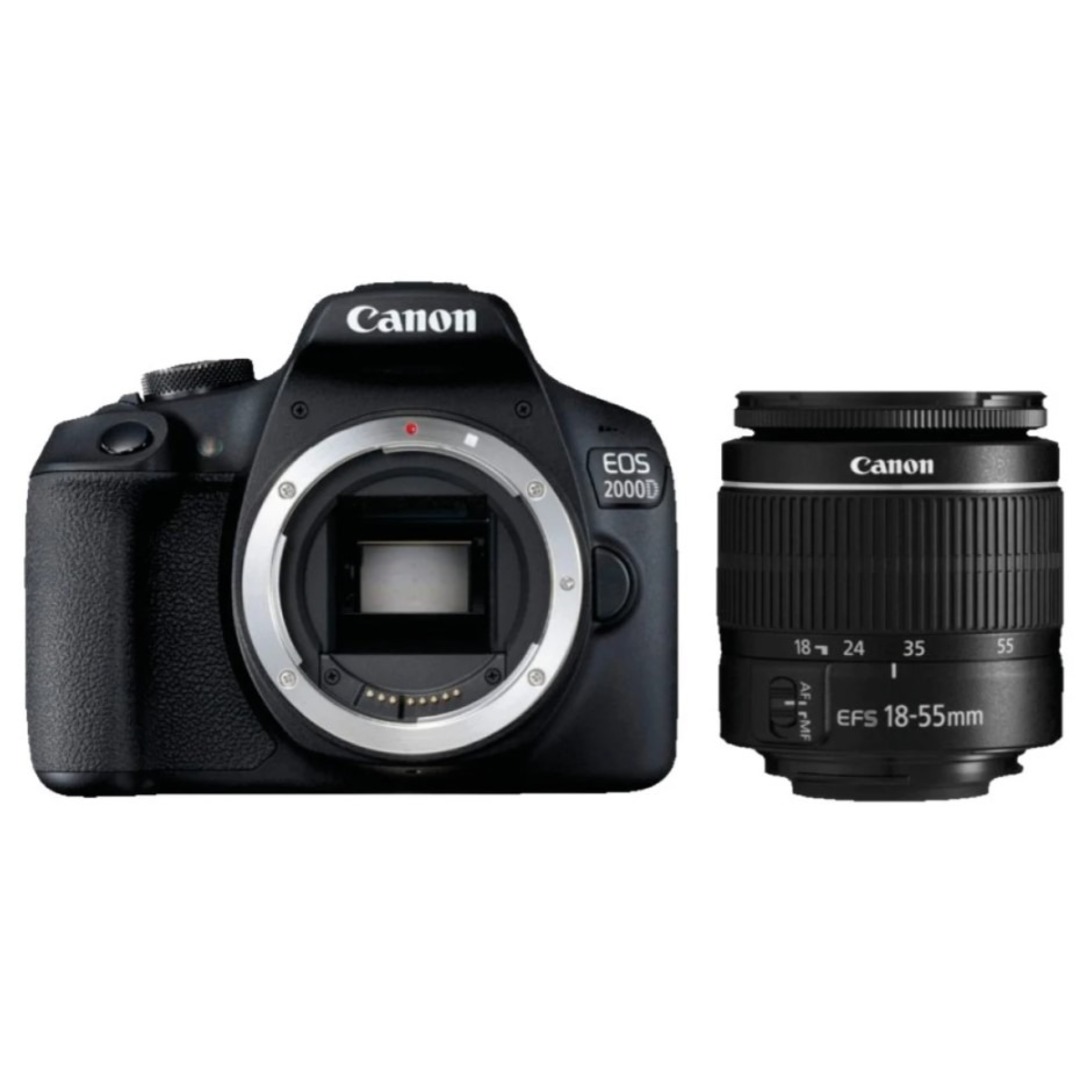 CAMARA CANON EOS 2000D+18 55 DC III