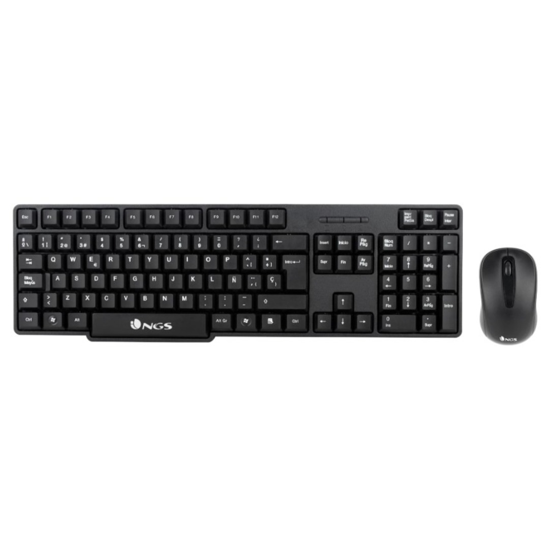 TECLADO+RATON NGS EUPHORIAKIT INALAMBRICO USB