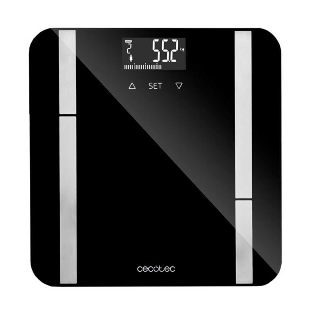 BASCULA CECOTEC 9450 04089 NEGRA 180K