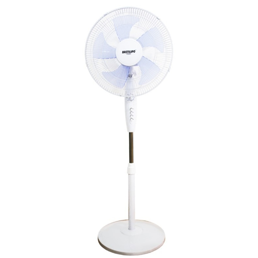 VENTILADOR PIE BASTIL. TENERIFE 40CM 5A 45W BLANCO