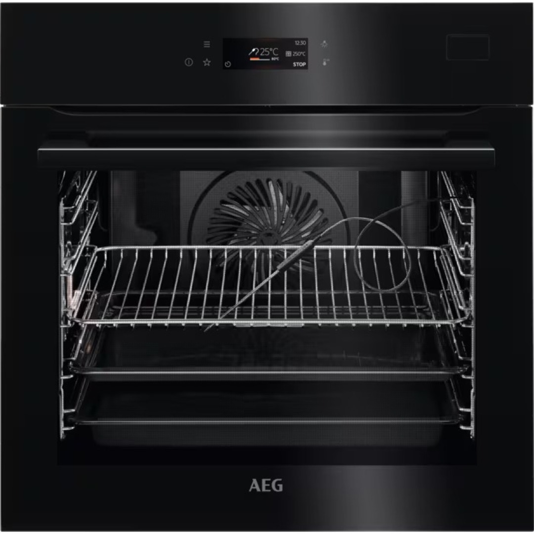 HORNO AEG BSE782380B 70L INOX VAPOR NEGRO