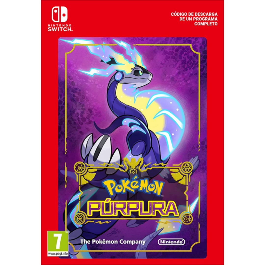 JGO. NINTENDO SWITCH POKEMON PURPURA