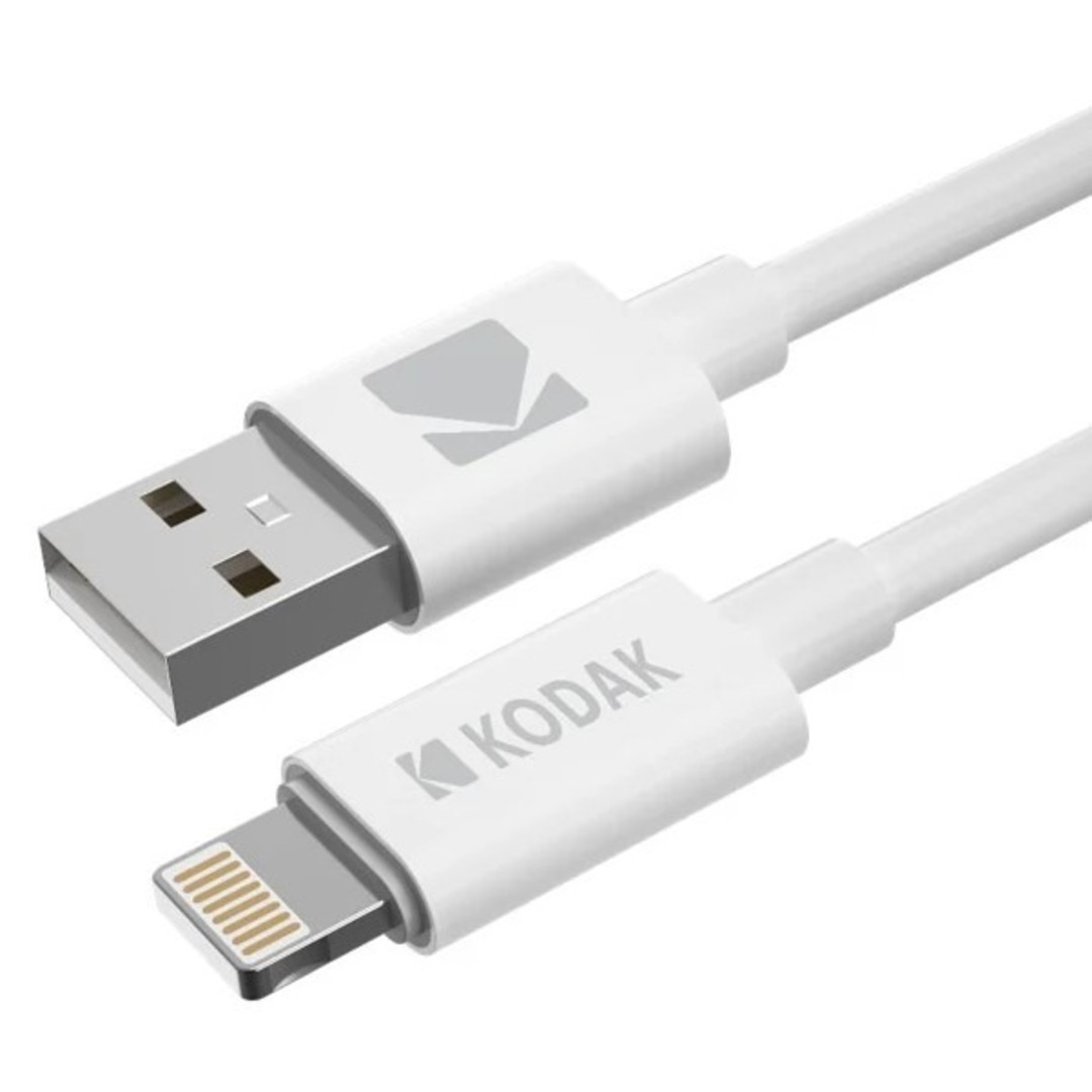 CABLE KODAK LIGHTNING a USB A 1M BLANCO