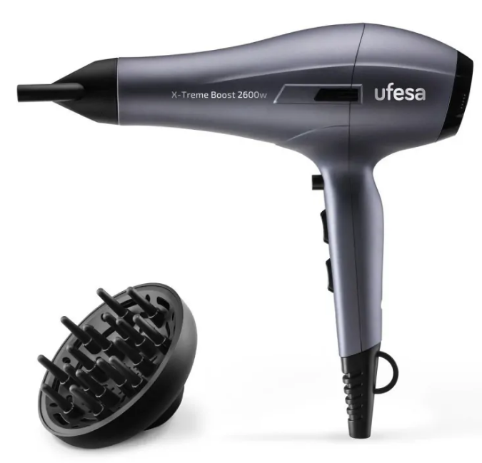 SECADOR UFESA XTHREME BOOST 2600W DIF.ACEITE ARGAN