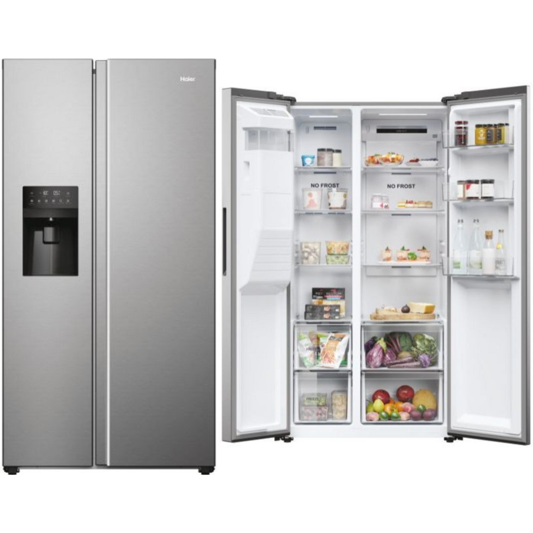 FRI. HAIER HSR5918DIMP 177x91x66 NF INOX DISP