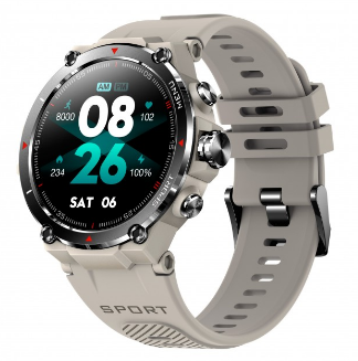 SMARTWATCH DCU GPS Y AMOLED HD STRAVA GRIS