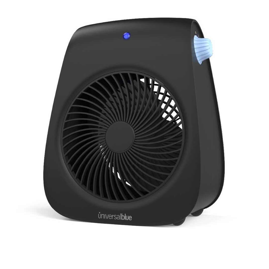 CALEFACT. U.BLUE BAVARO 4020B 2000W VERTICAL NEGRO