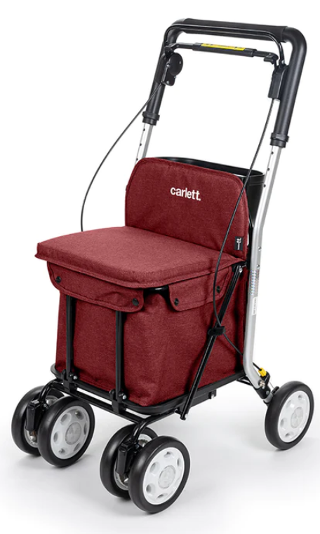 CARRO-COMPRA CARLETT COMFORT RUBY ROJO
