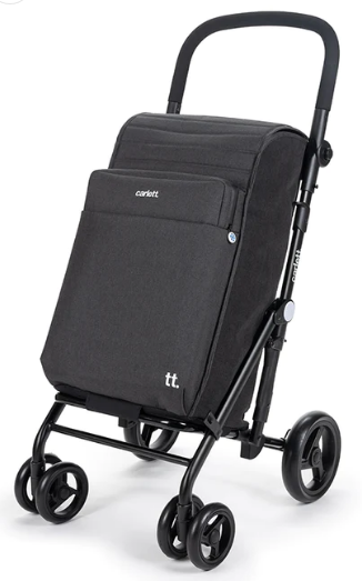 CARRO-COMPRA CARLETT URBAN FAMILY VOLCANO NEGRO